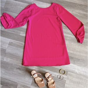 Must Have!! Hot Pink Business Causal Dress. So Frickin Cute on!!